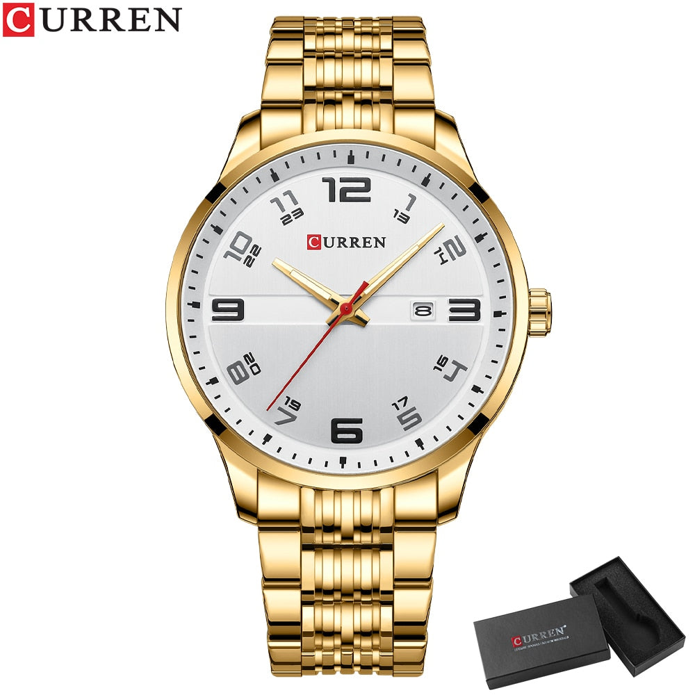 Montres de luxe pour hommes d'affaires CURREN