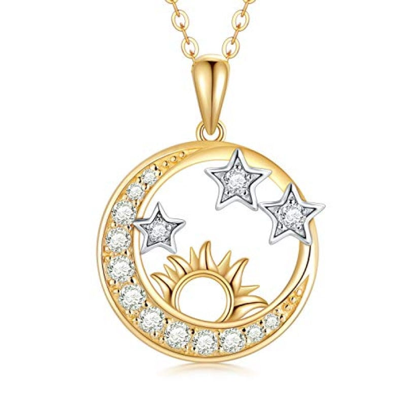 Collier Rond Arbre de Vie