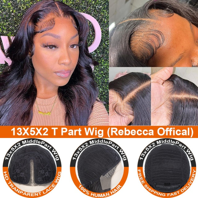 Rebecca Body Wave Lace Front Wigs