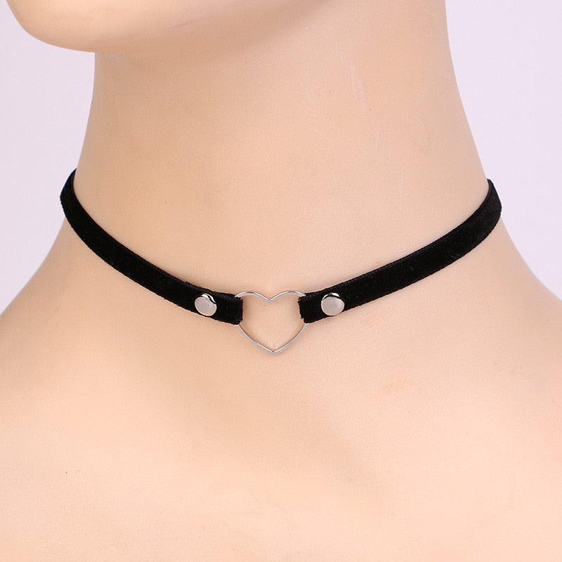 Korean Fashion Velvet Choker Necklace