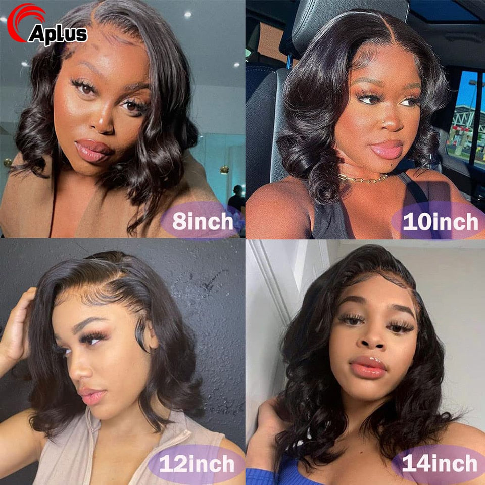 Body Wave Short Lace Front Human Hair