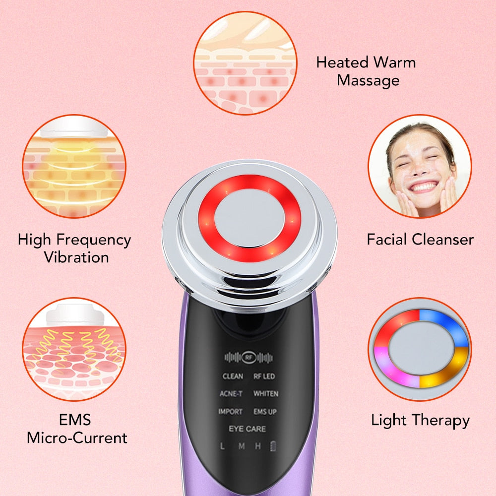 7 in 1 Face Lift Devices Facial Massager