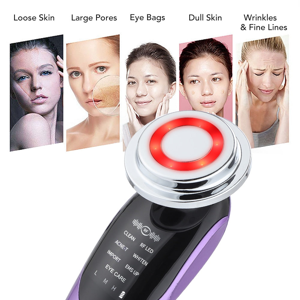 7 in 1 Face Lift Devices Facial Massager