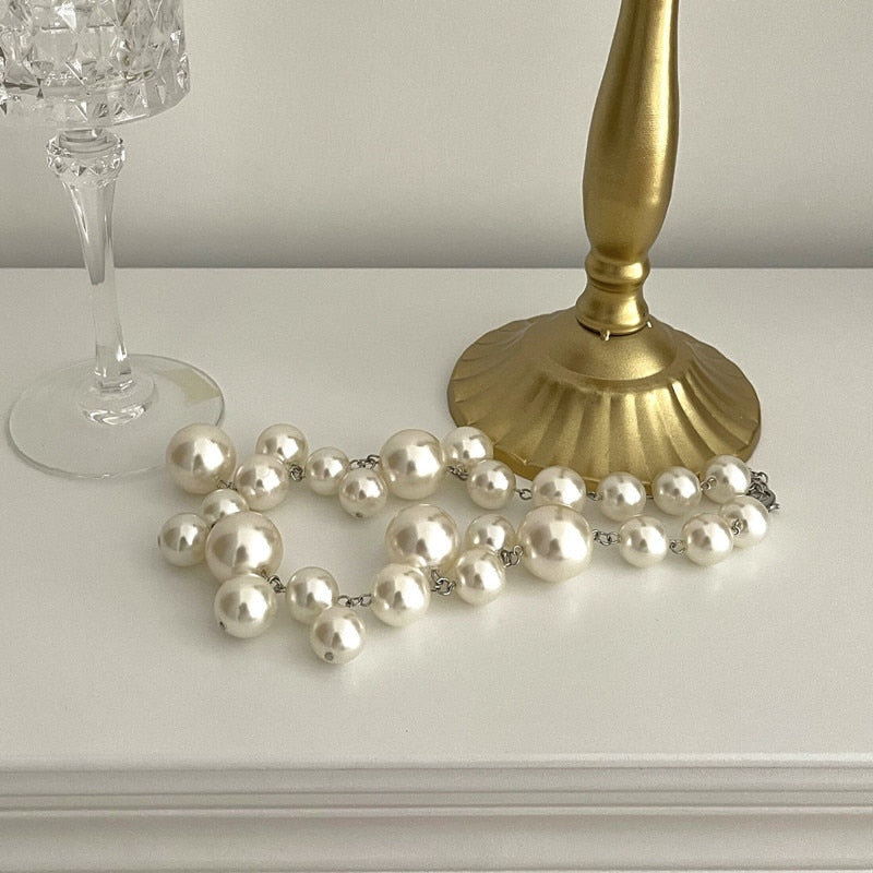 Bead Pearls Necklace