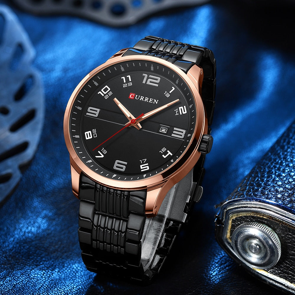 Montres de luxe pour hommes d'affaires CURREN