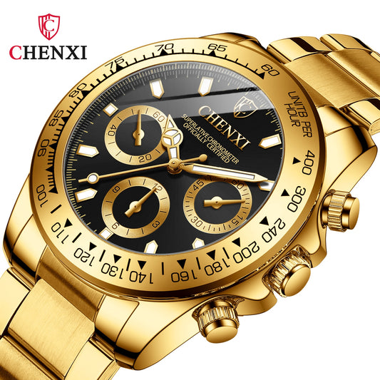 CHENXI Luxury Brand Waterproof Clock