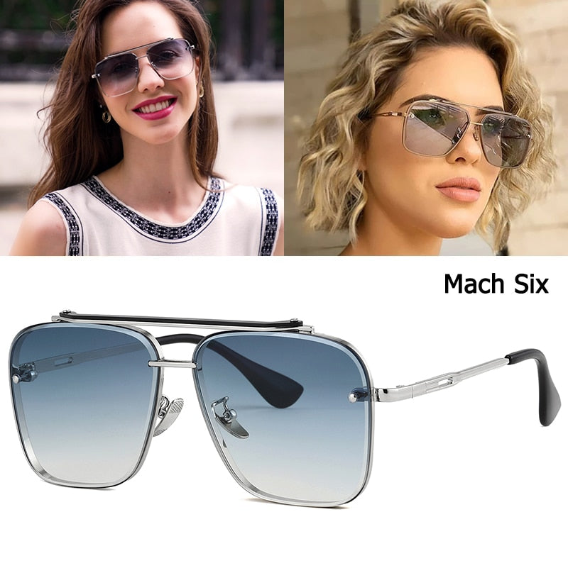 JackJad 2022 Fashion Mach six Sunglasses