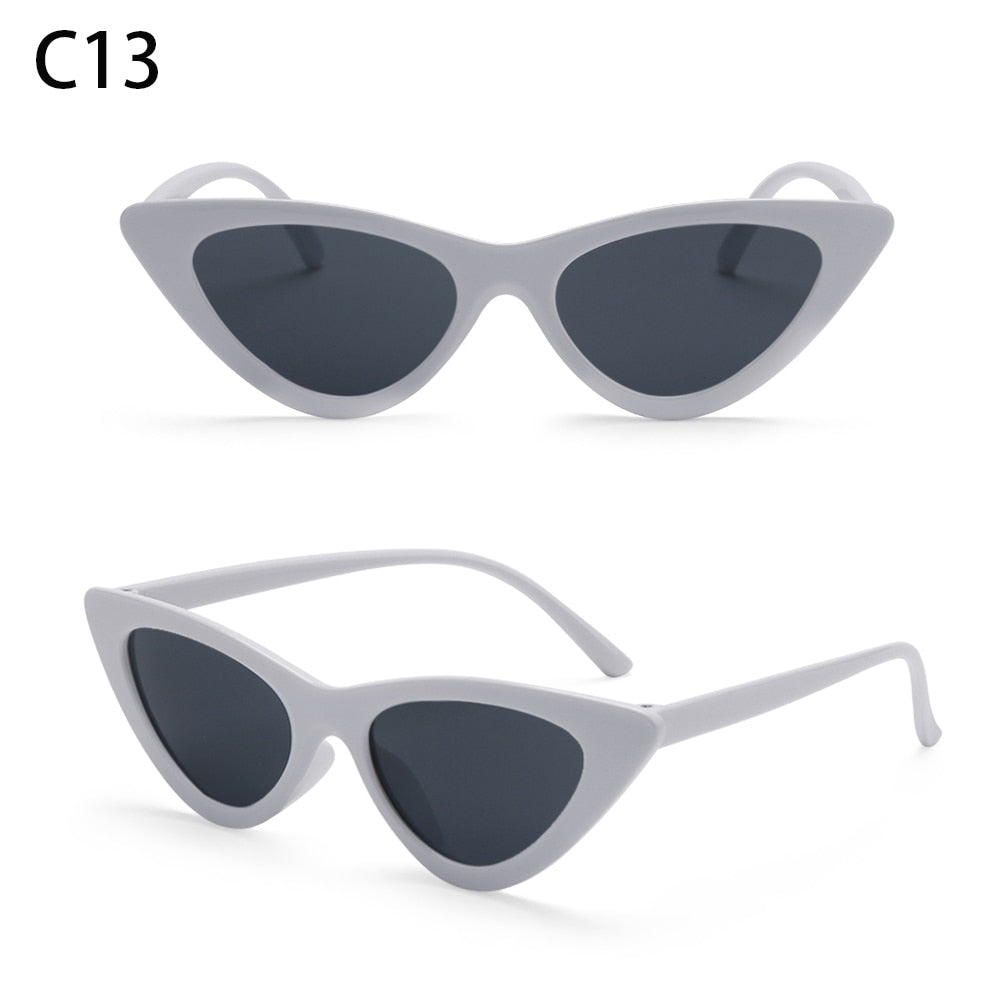 1PC Sexy Cat Eye Triangle Sunglasses