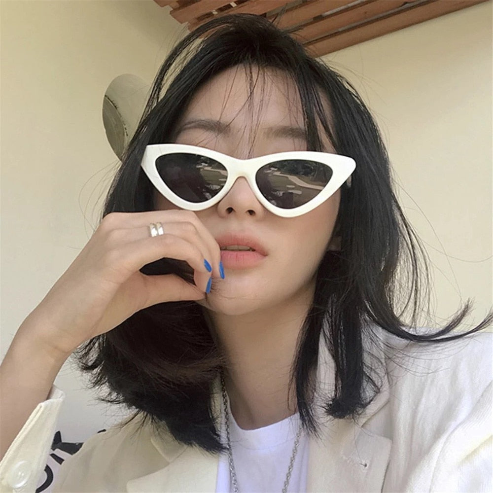 1PC Sexy Cat Eye Triangle Sunglasses