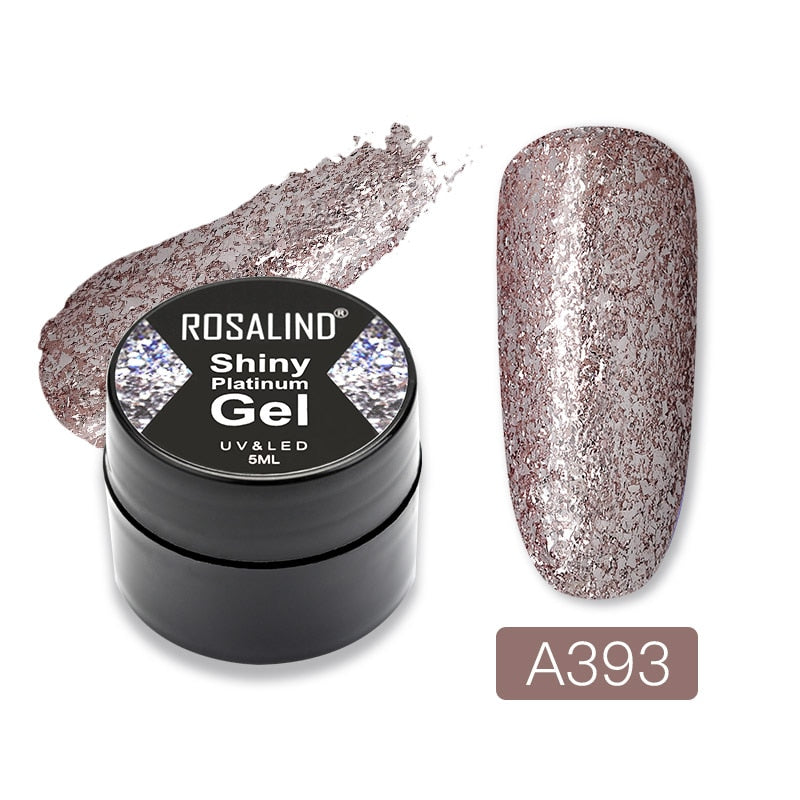 ROSALIND Gel Nail Polish Glitter