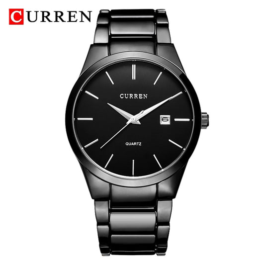 CURREN Mode Simple Hommes Montre Mince