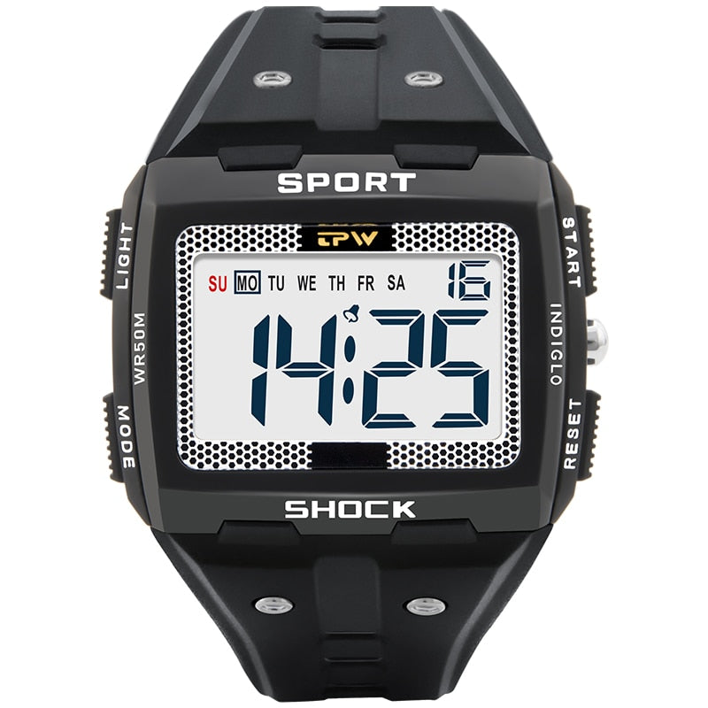 Water Resistant Men Digital Watch