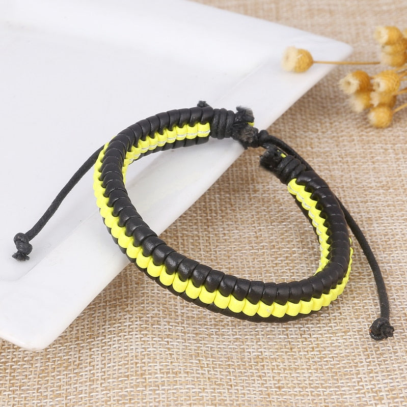 ZOSHI Trendy Genuine Leather Bracelets