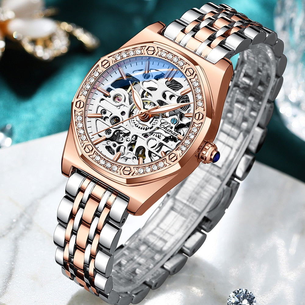 CHENXI New Women Automatic Mechanical Watch