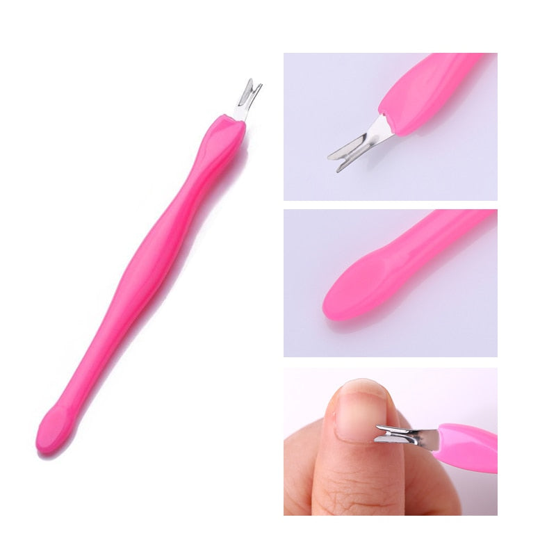 1pcs Double-ended Nail Art Cleaner