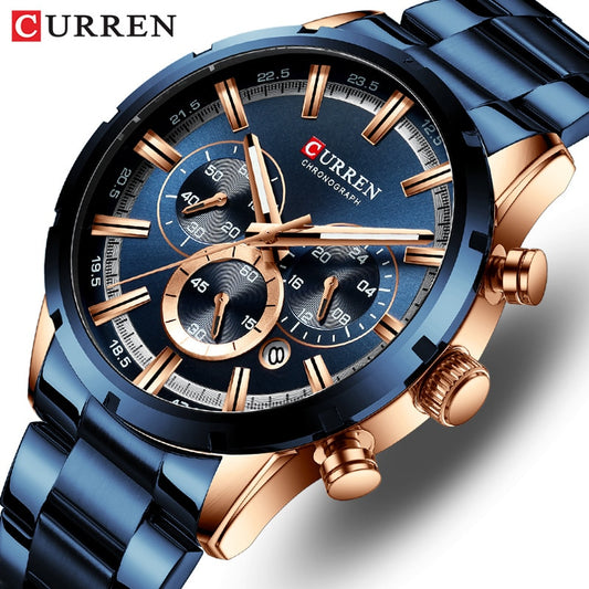 CURREN Hommes Montre Top Marque De Luxe