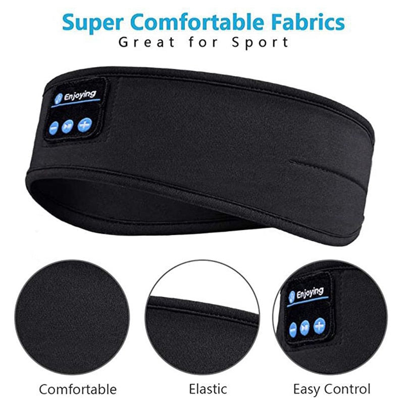 Sleep Mask Bluetooth Sleeping Headband