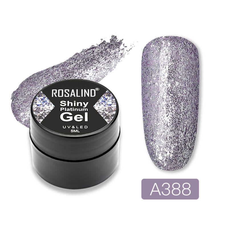 ROSALIND Gel Nail Polish Glitter