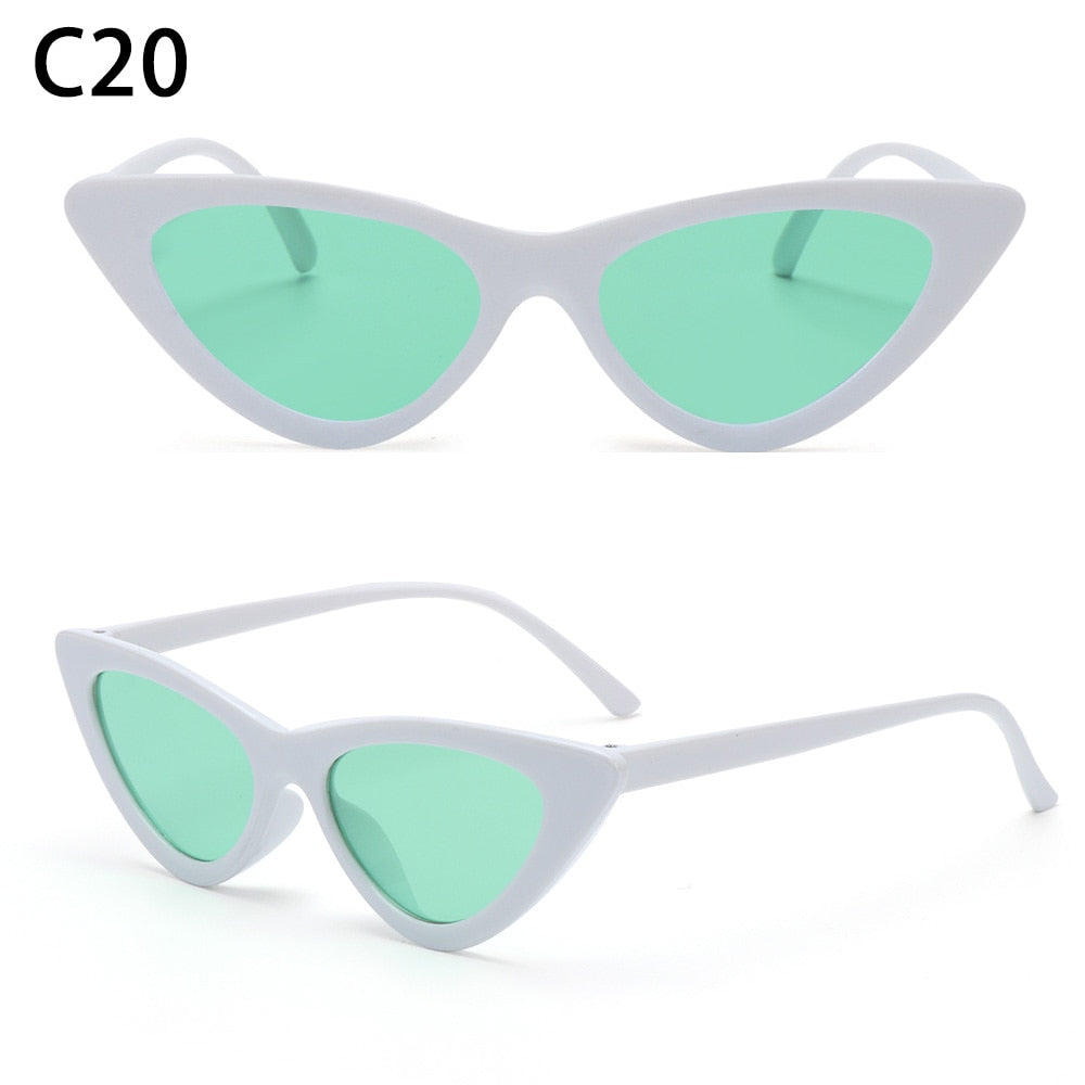 1PC Sexy Cat Eye Triangle Sunglasses