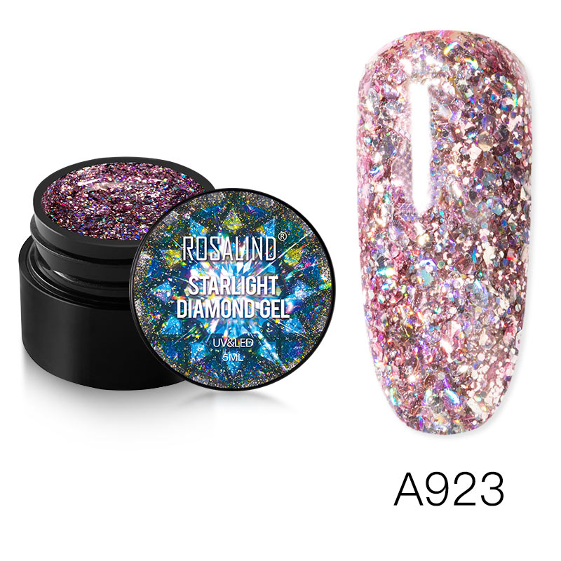 ROSALIND Gel Nail Polish Glitter