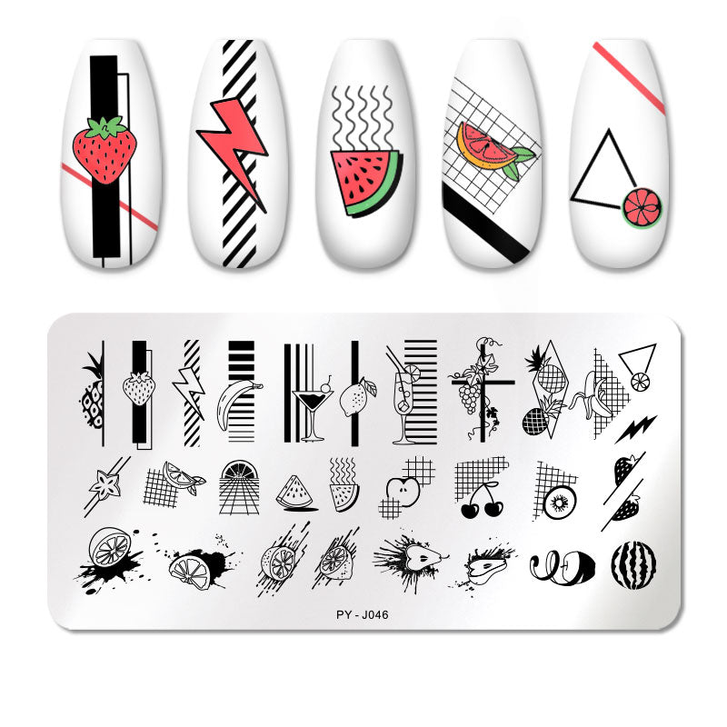 PICT YOU 12*6cm Nail Art Templates